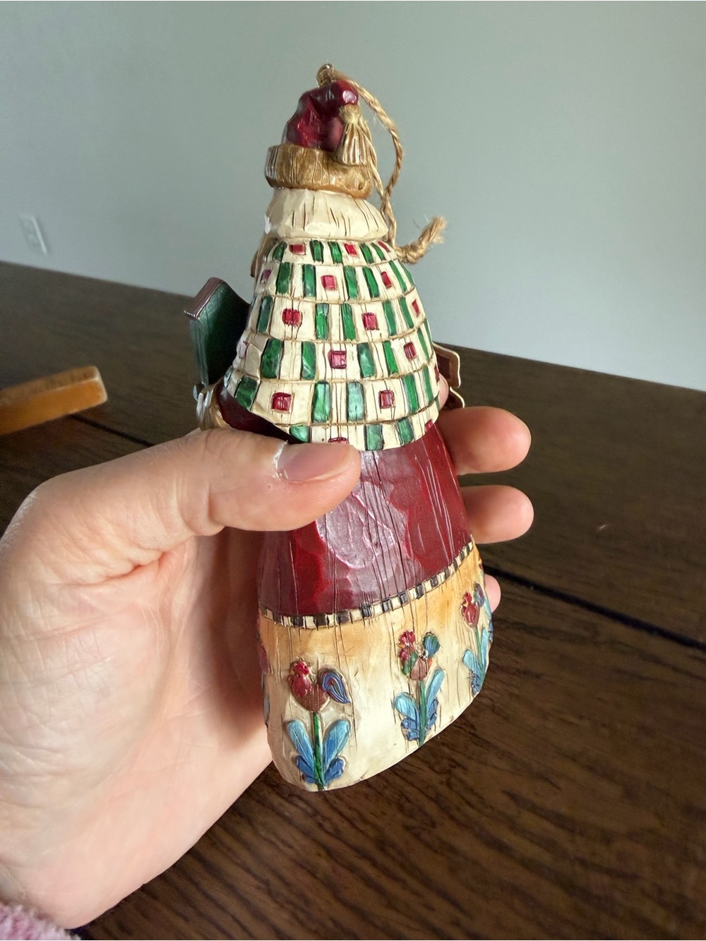Jim Shore Heartwood Creek 6" Santa Claus Ornament Figure Birdhouse - Picture 8 of 10